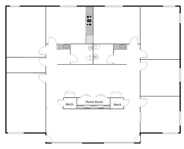 Sun Valley Office Suite for Lease: 555 Sun Valley Dr, Roswell, GA 30076